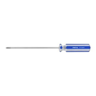 Desarmador de cruz 1/8' x 4' mango de PVC, Pretul DP-1/8X4TP