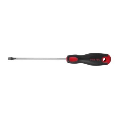 Desarmador plano 1/4' x 6'mango Comfort Grip, Pretul DR-1/4X6BP