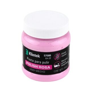 Polish en pasta rosa para auto, 250 g, uso medio, Klintek EA-22