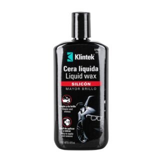 Cera líquida de silicón para auto, 473 ml, Klintek EA-31