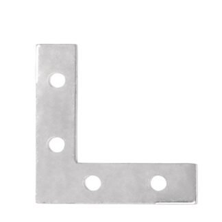 Bolsa c/24 escuadras planas cantoneras 2' x 2', Fiero ECAN-2