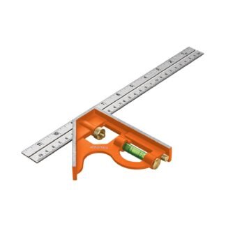 Escuadra 12' de combinación con punzón para marcar, Truper ECT-12