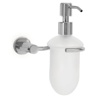 Dispensador de jabón a pared en acabado cromo, Foset ELA-75
