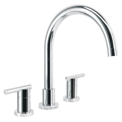Mezcladora cromo cuello alto para fregadero, Foset ELF-81