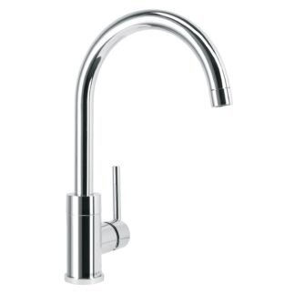 Monomando cromo cuello alto para fregadero, Foset ELF-83