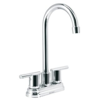 Mezcladora cromo 4' para lavabo cuello tipo bar, Foset ELM-43