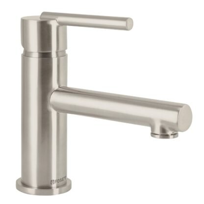Monomando corto satín para lavabo, Foset ELM-45N
