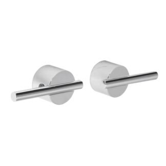 Jgo. 2 manerales para lavabo a la pared, Foset ELMM-07