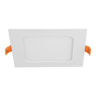 Luminario ultra delgado LED 6 W empotrar cuadrado luz cálida EMP-400LC