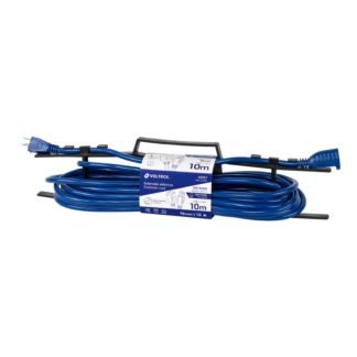 Extensión de uso rudo aterrizada 10 m calibre 16, Volteck ERA-10X16