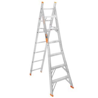 Escalera de combinación, tipo ll, 13 escalones, Truper ESC-213
