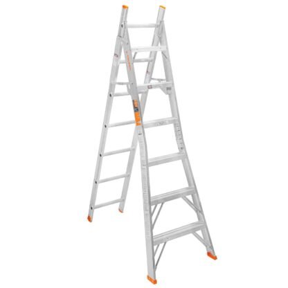 Escalera de combinación, tipo ll, 13 escalones, Truper ESC-213