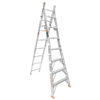 Escalera de combinación, tipo ll, 15 escalones, Truper ESC-215