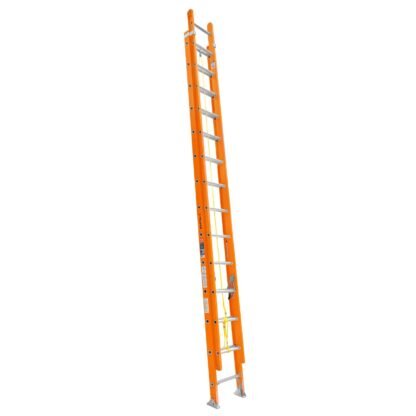 Escalera de extensión, tipo II, 28 peldaños, fibra de vidrio ESE-228FV