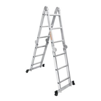 Escalera multiposición 12 peldaños, Tipo I, Truper ESMU-112