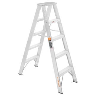 Escalera de tijera doble, tipo ll, 4 escalones, Truper ESTD-24