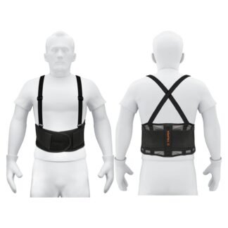 Faja lumbar de malla transpirable, talla G, Truper FAJA-LV