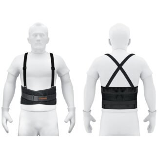 Faja lumbar con tercer cinturón, talla G, Truper FAJA-LX
