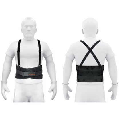 Faja lumbar con tercer cinturón, talla G, Truper FAJA-LX