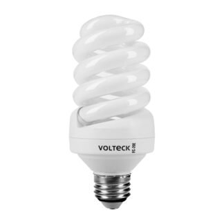 Lámpara espiral T4 20 W luz cálida en blíster, Volteck FC-20E