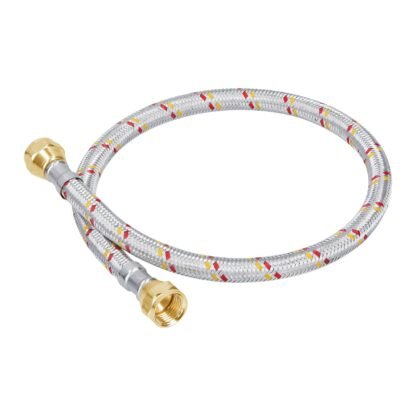 Manguera para gas, aluminio, 3/8' X 60 cm, Foset Basic FGA-06P
