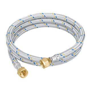 Manguera para gas, aluminio, 3/8' x 3/8', 150 cm, Foset FGA-15