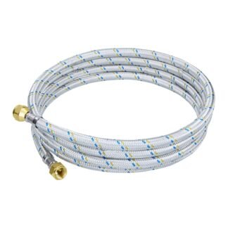 Manguera para gas, aluminio, 3/8' x 3/8', 300 cm, Foset FGA-30