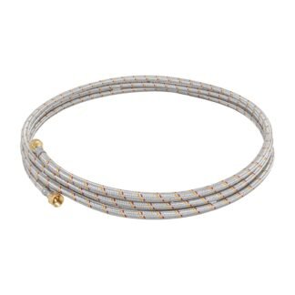 Manguera para gas, aluminio, 3/8' X 400 cm, Foset Basic FGA-40P