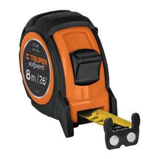 Flexómetro industrial contra impactos 8 m cinta 25 mm FIN-8M