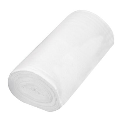 Rollo de 50 m de franela blanca de algodón, Klintek FRA-50B