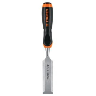 Formón 1-1/4' mango Comfort Grip, Truper FT-1-1/4