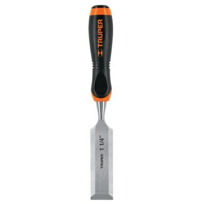 Formón 1-1/4' mango Comfort Grip, Truper FT-1-1/4