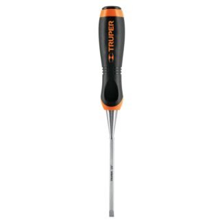 Formón 1/4' mango Comfort Grip, Truper FT-1/4