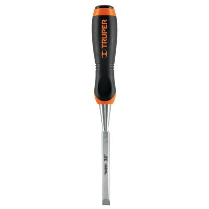 Formón 3/8' mango Comfort Grip, Truper FT-3/8