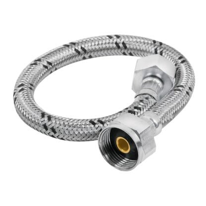 Manguera para WC, acero inox, 1/2' x 7/8', 35 cm, Foset FWC-35X