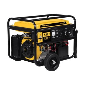 Generador eléctrico con motor a gasolina, 6.6 kW, Pretul GEN-55P