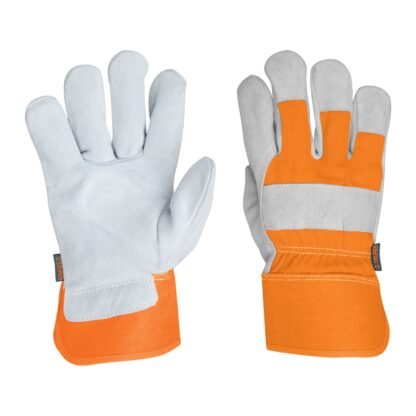 Guantes de carnaza y loneta, unitalla, Truper GU-235
