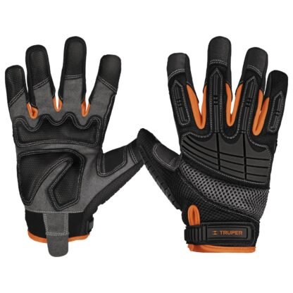 Guantes para mecánicos con protección anti-impacto, Truper GU-665