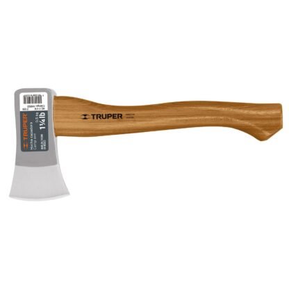 Hacha cazadora 1-1/4 lb, mango hickory 14', Truper HC-1-1/4