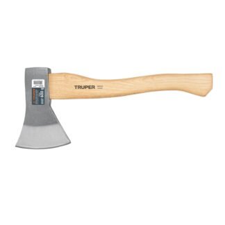 Hacha europea, 600 g, mango hickory 14', Truper HE-600