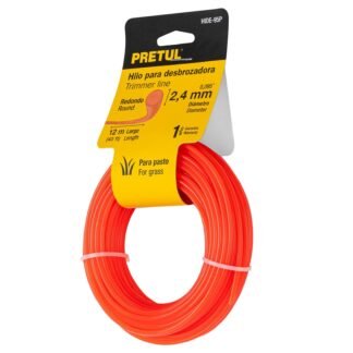 Rollo de hilo para desbrozadora, 2.4 mm x 12 m, Pretul HIDE-95P