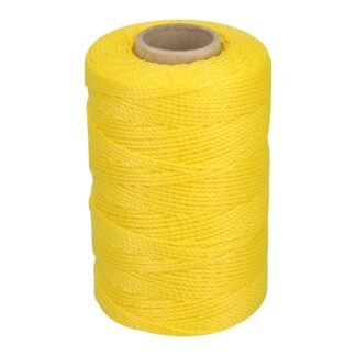 Carrete con 165 m de hilo para albañil amarillo, Truper HIL-165A