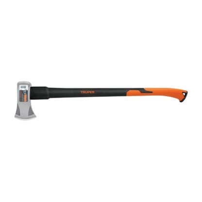 Hacha Michigan 4 lb, mango fibra de vidrio 34', Truper HM-4FX