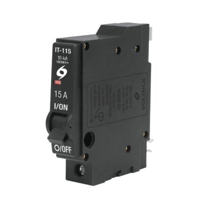 Interruptor termomagnético 1 polo 15 A, Volteck IT-115