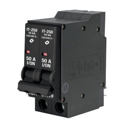 Interruptor termomagnético 2 polos 50 A, Volteck IT-250