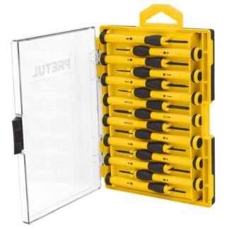 Juego con 15 desarmadores de precisión, Pretul J-DEJ-15