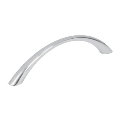Jaladera de 96mm estilo 'Arco' acabado níquel satinado JAL-0211