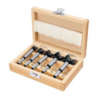Juego de 5 brocas forstner para madera, Truper JBFM-5