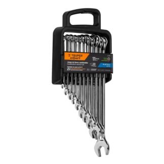 Juego de 11 llaves combinadas mm pulidas, Truper Expert JC-11M