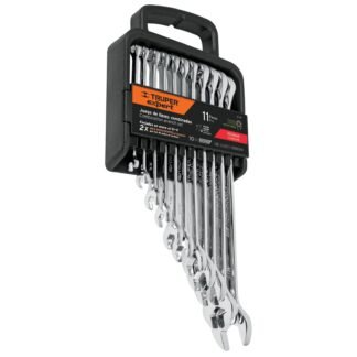 Juego de 11 llaves combinadas std pulidas, Truper Expert JC-11P